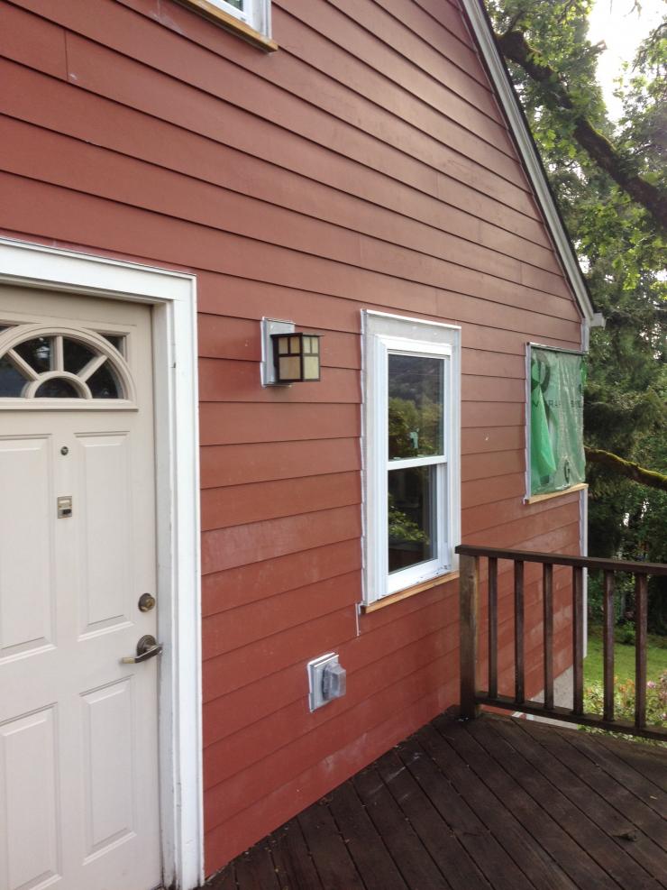 This home needed some new siding!