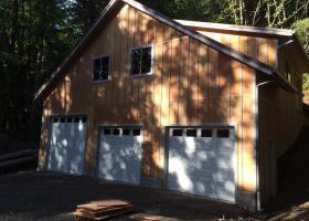 Framing and siding complete
