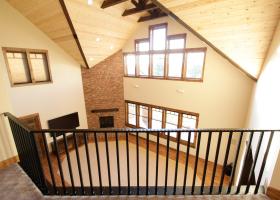 Stunning 30’ rustic hemlock ceiling